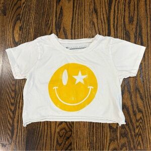 Prince Peter Smiley Crop Tee size large